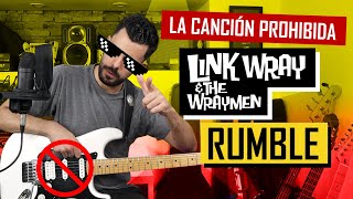 Esta canción fue prohibida con solo cuatro acordes: Rumble Link Wrey Guitarra Tutorial Tablatura