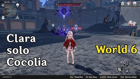 Clara solo Cocolia (Simulated Universe : World 6 diff I / Elation) | Honkai Star Rail