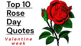 Rose Day quotes (Valentine week special) | Love quotes 💛💚💙💜❤️