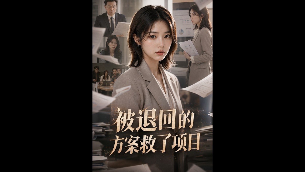 【一口气看完】《被退回的方案救了项目》#短剧 #AI短剧 #逆袭 #drama #爽剧 #鲨鱼先生