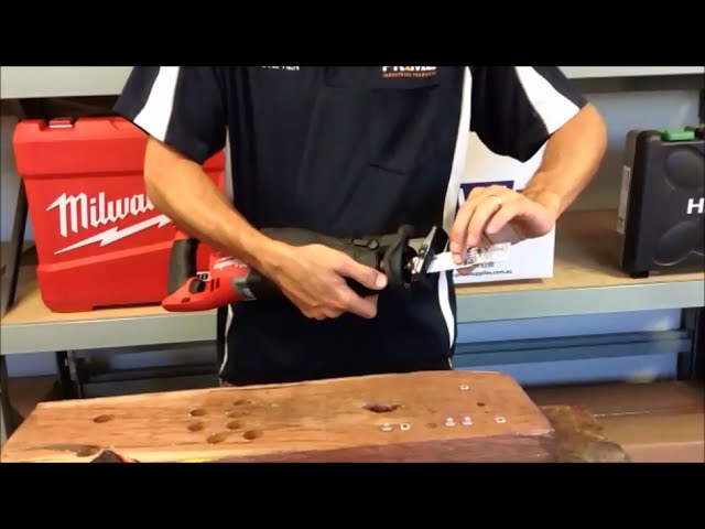 How to Change Reciprocating Saw Blades 