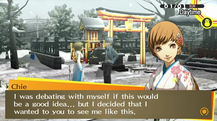 Persona 4 Golden: Chie Romance Route (All Romance ...