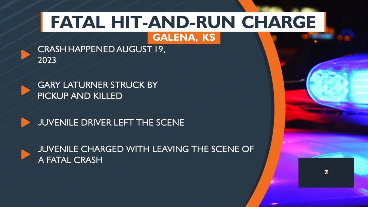 Juvenile charged in fatal Galena hit and run - YouTube