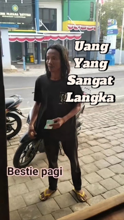 Pria ini membayar dengan uang langka ‼️