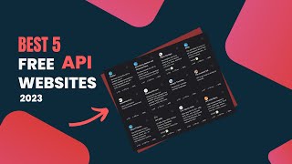 FREE API PROVIDING WEBSITES 😍😍 || 100% WORKING || 2023