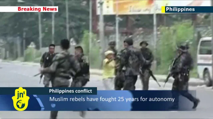 Philippines Islamist Separatist Siege: Government forces continue to clash with Muslim rebels