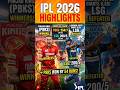 PBKS vs LSG Highlights 2026 🔥 | 254 Runs Blast 💥 | PBKS Won by 54 Runs | IPL Match 29