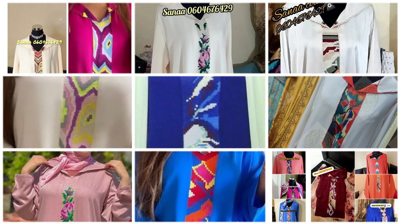 الجديد الرندة 2023  اخر ما كاين الجلابة المغربية Sanaa_couture_Randa #رقم الهاتف 0604676429