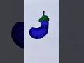 Brinjal 🍆 drawing for kids #brinjal #drawing #pipafuntv #youtubeshorts #kidsvideo @pipafuntv