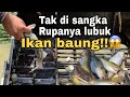 Excavator cuci sungai lubuk ikan baung