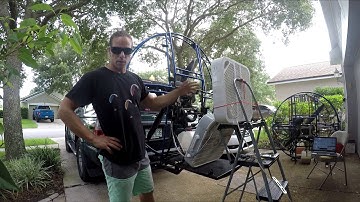SkyTap Angel Paramotor breakin for Customer