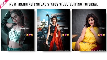 🔥 Trending Lyrical WhatsApp Status Video Editing Tutorial  Alight Motion Editing