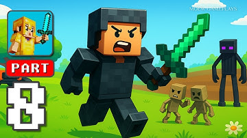 Craft Commander: Mine & Build - Gameplay Walkthrough Part 8 - Dig Build Repeat (iOS, Android)