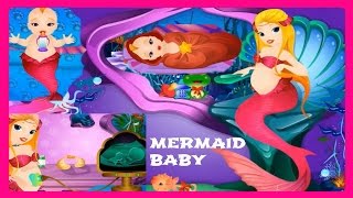 Watch Taking Care of my Newborn Mermaid Full HD Movie Game-Baby Birth Games screenshot 1