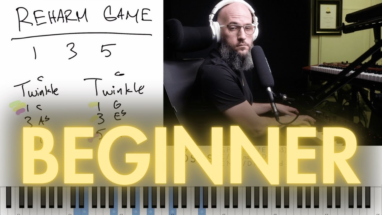 Игра Reharm для начинающих: новые аккорды, та же песня | Как преобразовывать мелодии