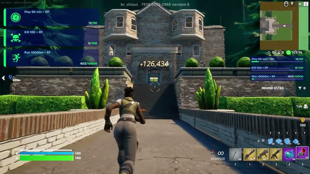 🔥 new fortnite afk xp glitch map 🔥 chapter 4 season 3 / Top map for farm experience 220.000 xp 🔝