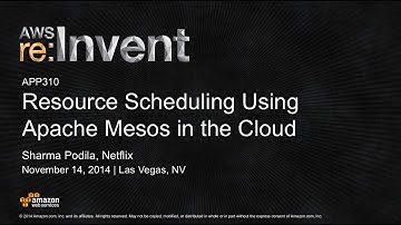 AWS re:Invent 2014 | (APP310) Scheduling Using Apache Mesos in the Cloud