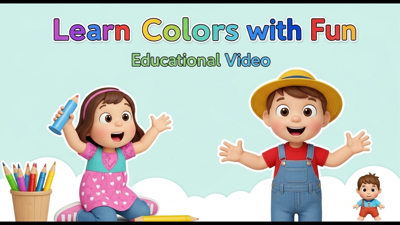 Learn Colors with Fun | Kids Educational Video - YouTube