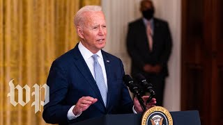 Biden’s Afghanistan address in 3 minutes