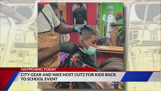 City Gear and Nike host Cutz For Kids back-to-school event