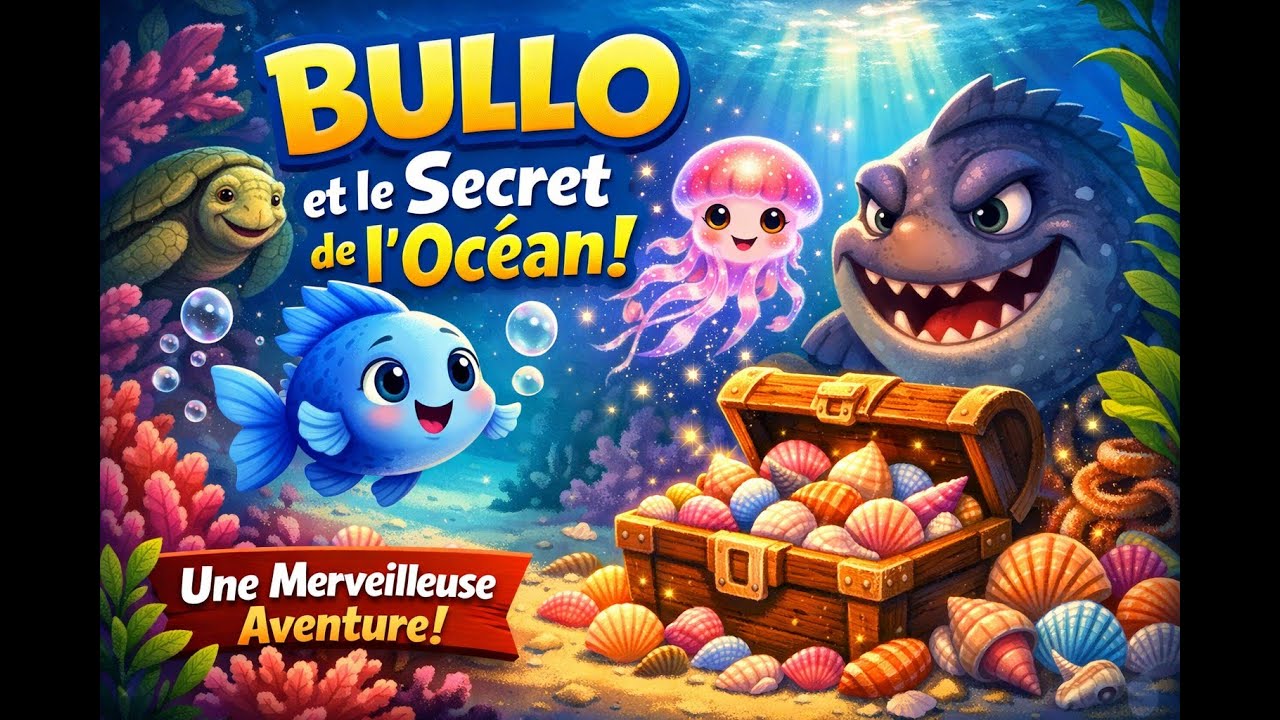 Bullo le Poisson Bleu : L’incroyable Trésor de l’Océan 🌊🐠