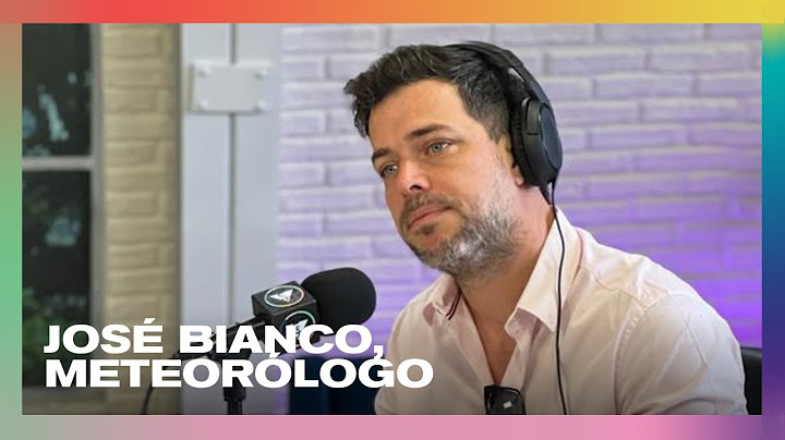 El trabajo de un meteorólogo: José Bianco en #Perros2023