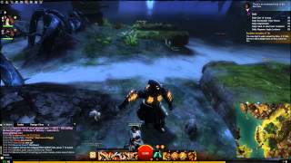 GW2: Drowning on land (Hilarious glitch)