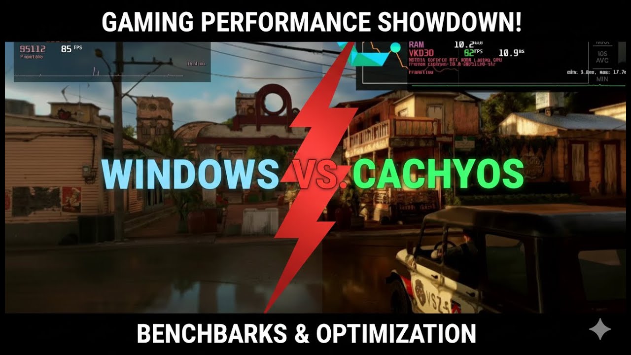 Windows 11 vs CachyOS: FPS Gaming Benchmark Test - YouTube