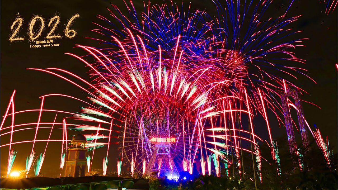 2026劍湖山跨年煙火