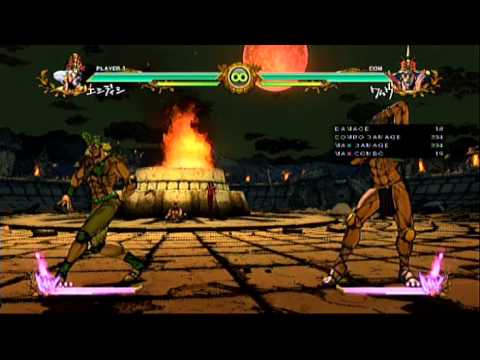 ジョジョASB エシディシ 画面中央溶岩弾ループ 9 10ver