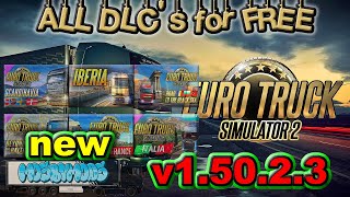 ALL DLC FREE!!! | Euro Truck Simulator 2 | (1.50.1.4) |NO CLICKBAIT| for Windows/Linux