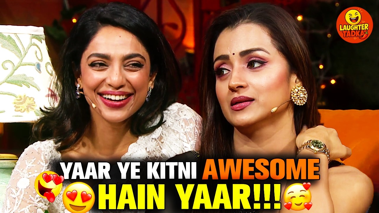 Trisha–Sara Ho Gayi Sharm Se Laal! Kapil Ne Padhe Sabse Flirty Comments 😳 | The Kapil Sharma Show