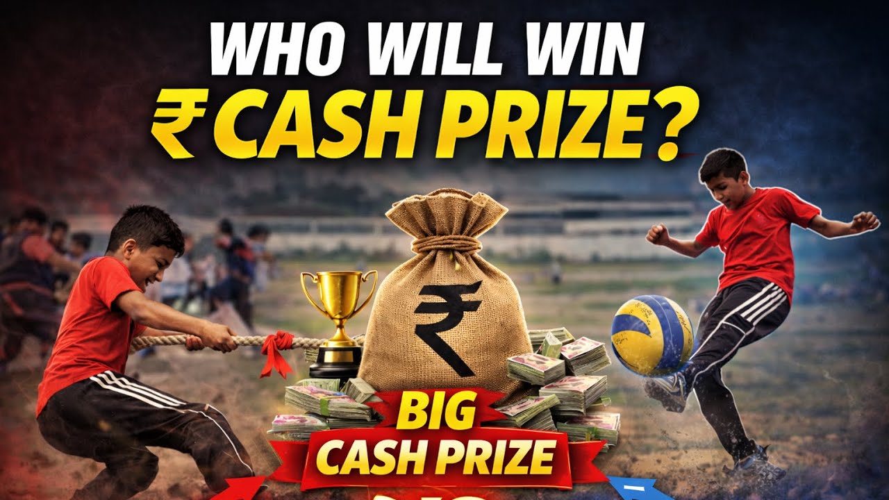 Asli Taqat ka Test! 💪 Winner ko milega ₹1100 Cash Prize!