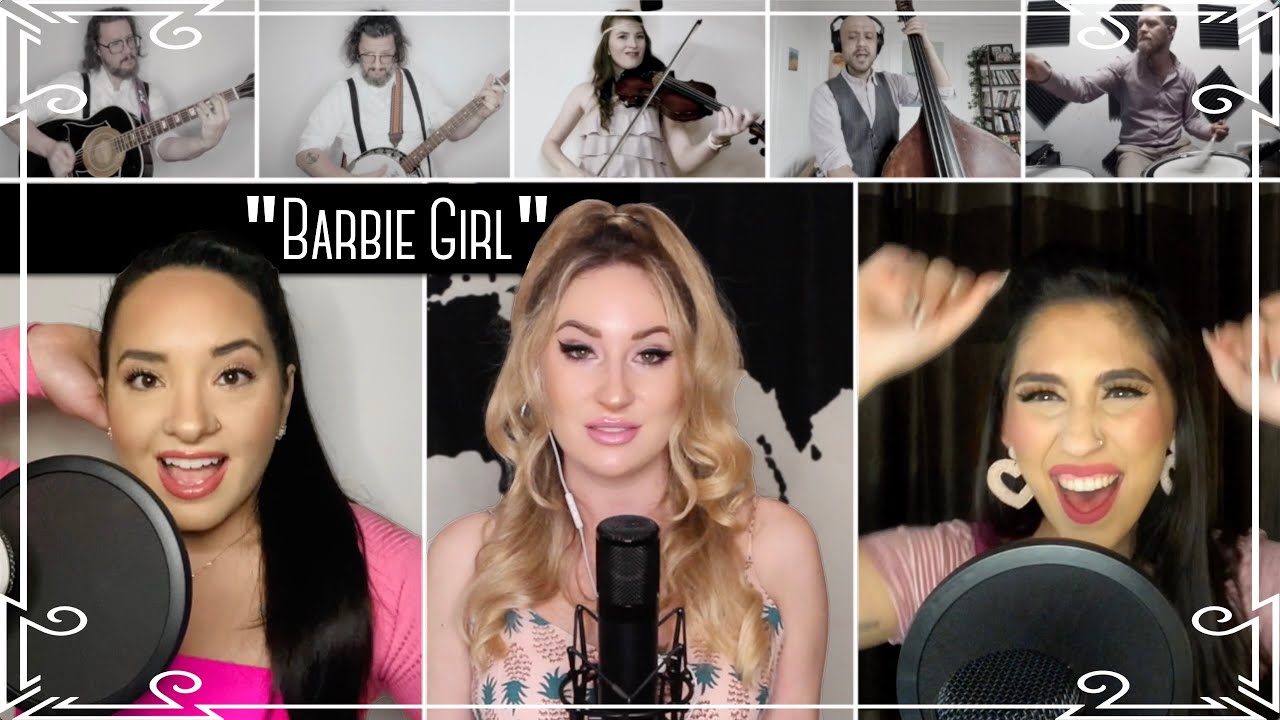“Barbie Girl” (Aqua) Bluegrass Cover by Robyn Adele ft. Virginia Cavaliere and Brielle Von Hugel
