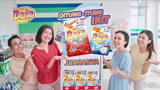 Daia Detergent • Diitung-Itung Juaranya Irit • TVC Edisi 2022 • Iklan Indonesia 30 sec