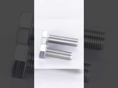 Video: Thin Hex Nut, Fine Pitch
