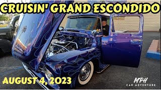 Cruisin' Grand Escondido Car Show | Drifter's Car Club| August 4, 2023 in Escondido, CA