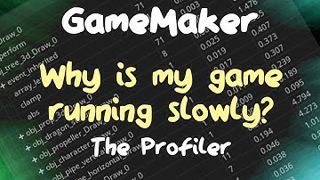 Please do this before you attempt to optimize anything in GameMaker