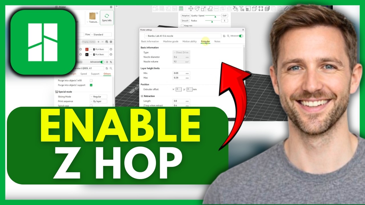 HUページ How To ENABLE Z Hop In Bambu Studio (EASY) 2026 - YouTube