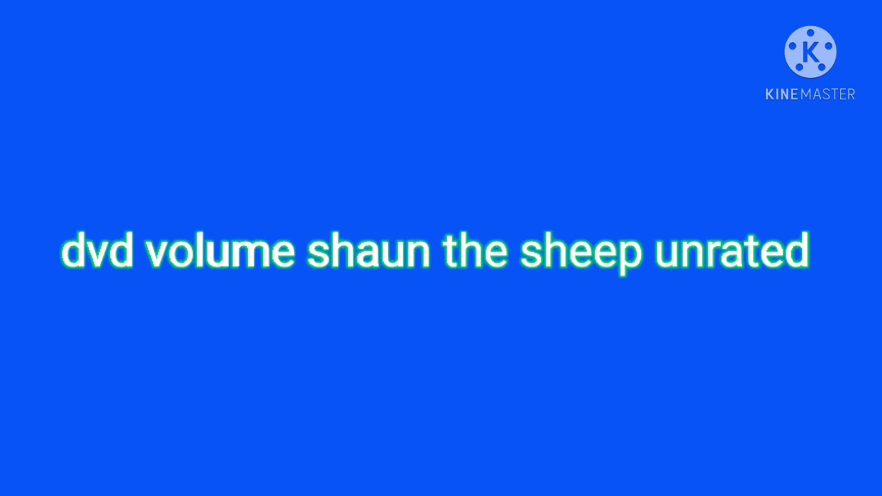 Shaun The Sheep Unrated the season Disney DVD and Blu Ray High Trailer