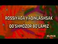 RTdan va’z: Rossiyaga yaqinlashsak qo’shmozor bo’lamiz