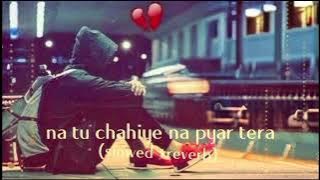 Na Tu chahiye na payar tera ## Sad Song ## No Love 💔😔