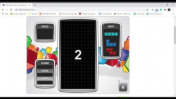 Tetris (Web) 10 Lines Speedrun in 0m 28s (BROKEN)