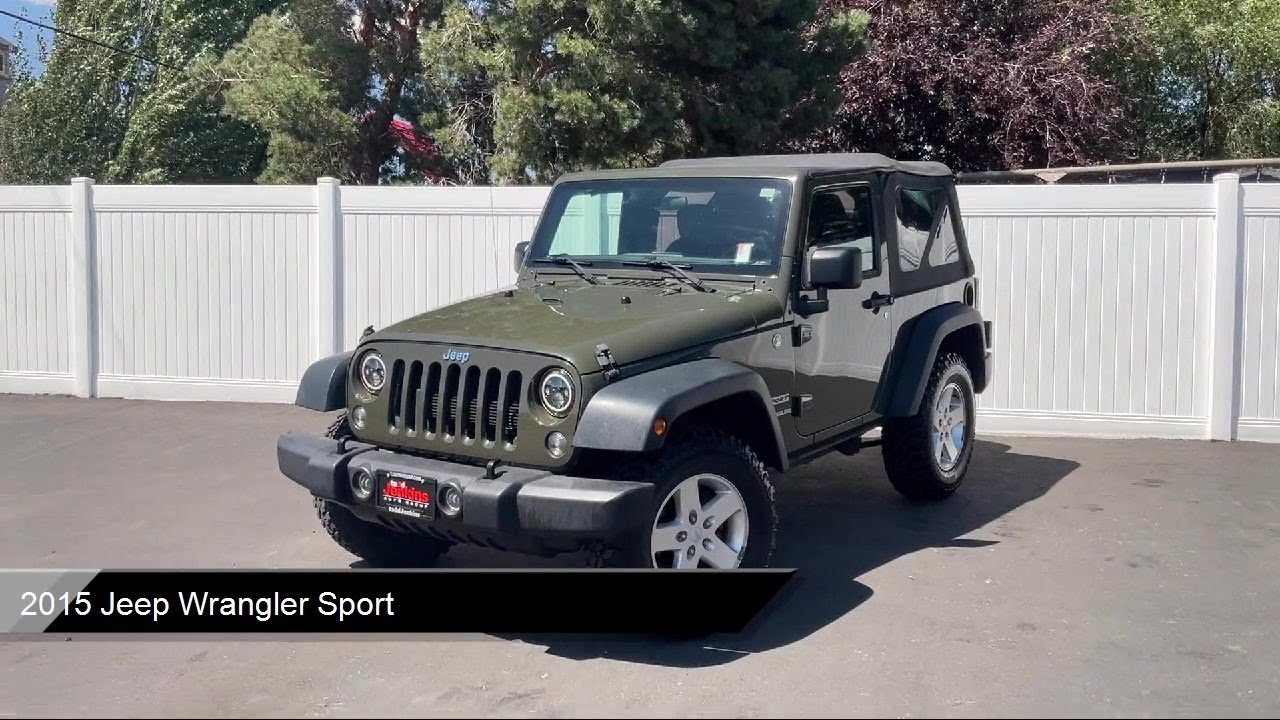 2015 Jeep Wrangler Sport Rexburg Idaho Falls Pcatello Rigby Twin Falls