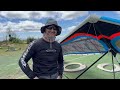 Cross-country hang-gliding by highway of clouds [Reupload] [4K]