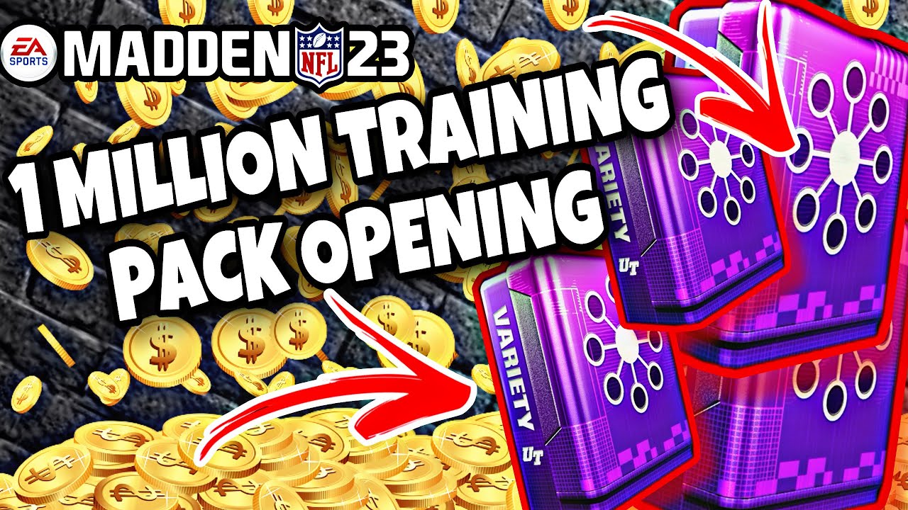 MADDEN 23 COIN MAKING METHOD, 1 MILLION TRAINING VARIETY PACK OPENING