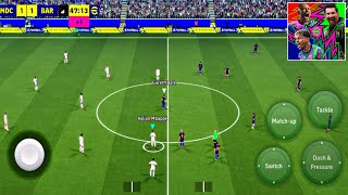 EFOOTBALL 2026 MOBILE REAL MADRID VS FC BARCELONA PANALTIES GAMEPLAY FIRST #efootball