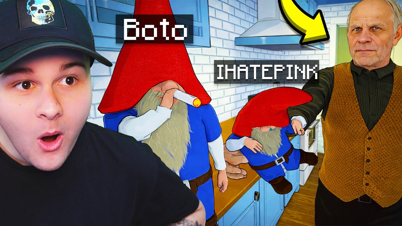 Suntem GNOMI si FURAM din CASA BATRANULUI ( MORI DE RAS ) cu @IHATEPINKTF