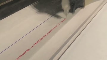 HP 7585B Pen Plotter Demo Plot