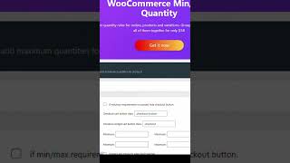 How To Setup Up WooCommerce Minimum or Maximum Quantities in WordPress #shorts #wordpress